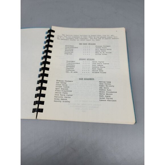 What's Cookin With American Legion Auxiliary Grant, Iowa Cookbook 1969 - Picture 3 of 8